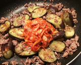 白米に合う☆ひき肉となすの辛旨キムチ炒め作り方8写真