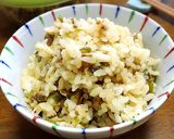 鯖缶と青葱のそぼろ作り方3写真