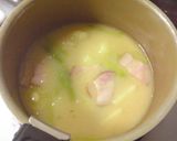 具沢山❤じゃがバタコーンのお味噌汁❤作り方3写真