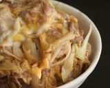 天然だしパックで作る 牛とじ丼作り方5写真
