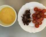 トマトとたまごの炒めもの作り方1写真