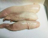 簡単！鮭の白子ＤＥお酒が進むポン酢和え♪作り方1写真