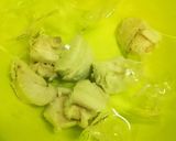 簡単！鮭の白子ＤＥお酒が進むポン酢和え♪作り方3写真