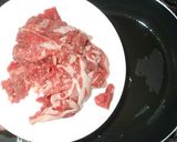 ゴボウと牛肉の味噌煮♪ご飯がすすむおかず作り方2写真