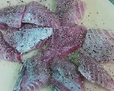 マグロのムニエルきのこ添え作り方1写真