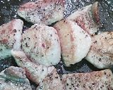 マグロのムニエルきのこ添え作り方3写真