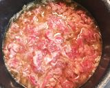 牛肉とみょうがの卵とじ作り方4写真