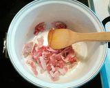 キャベツいっぱい❢カレー風味の豚汁作り方5写真