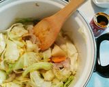 キャベツいっぱい❢カレー風味の豚汁作り方7写真