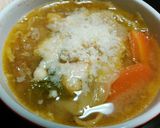 キャベツいっぱい❢カレー風味の豚汁作り方13写真
