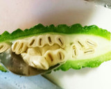 ゴーヤとちくわのおかかマヨ和え作り方1写真