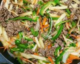 野菜たっぷり♪じゃがいも青椒肉絲作り方9写真