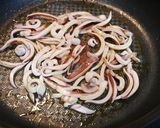 簡単！ほうれん草のいかバター醤油炒め作り方3写真