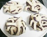 紫いもあんパンのクランブル作り方10写真