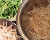 ゆで鶏で♪中華サラダ作り方1写真