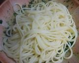簡単！大葉ＤＥオオバジルパスタ♪作り方4写真