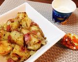 簡単おつまみ♡ホクホク♬ジャーマンポテト作り方8写真