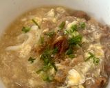 豚肉のかき玉あんかけうどん作り方6写真