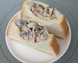 キノコたっぷり♪ボスカイオーラ風ポケサン作り方6写真
