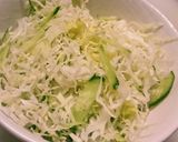 キャベツの紫マヨ和え作り方1写真