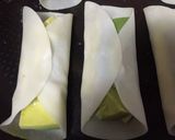 アボカドを使った、ヘルシーな棒餃子～♪作り方3写真