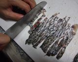 コリコリが美味しい♪チヌ(黒鯛)のざく作り方2写真