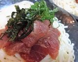 夏★サッパリ【マグロの山かけ冷製うどん】作り方3写真