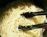 簡単♪明太子クリームパスタ♪作り方3写真
