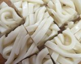 うどんのチヂミ スナックスタイル♡作り方1写真