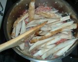 ごぼうとトマトの挽肉カレー作り方4写真