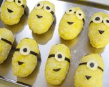 【キャラ弁♡】可愛い！ミニオンズお握り作り方8写真