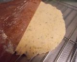 卵１個レンジで簡単ロールケーキ風おやつ♡作り方5写真
