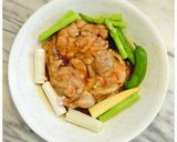 レンジで5分！　照り焼きチキン♪作り方6写真