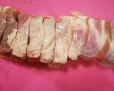 豚バラブロックの梨ソースがけ作り方3写真