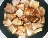 豚バラブロックの梨ソースがけ作り方10写真