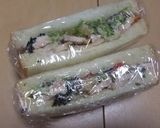ローストチキンと甘とうのマヨデリサンド作り方8写真