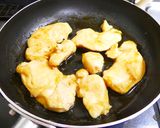 柔らか鶏むね肉のぽん酢照り煮☆おろしのせ作り方4写真
