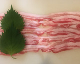 不器用でも簡単に！豚肉のしそ梅チーズ巻き作り方2写真