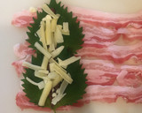 不器用でも簡単に！豚肉のしそ梅チーズ巻き作り方4写真