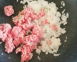 クラストで簡単☆チーズバーガー風ピザ☆作り方2写真