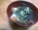 とろろ昆布と豆腐のお吸い物作り方2写真