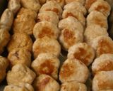 夫の筋肉弁当用鶏だんご作り方5写真
