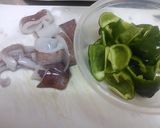 いかとピーマンの中華炒め作り方1写真