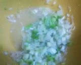 簡単＆節約！豚ひき肉ＤＥねぎ塩卵丼♪作り方2写真