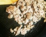 簡単＆節約！豚ひき肉ＤＥねぎ塩卵丼♪作り方3写真