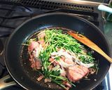 洋風♡鮭とベーコン、青菜えのきの炒め物作り方13写真