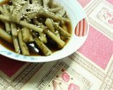 お弁当に♡牛蒡の♡ソース煮♡作り方5写真