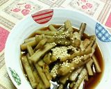 お弁当に♡牛蒡の♡ソース煮♡作り方6写真