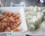 簡単＊鶏むね肉・冬瓜・豆腐のとろっと煮作り方2写真