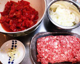 簡単✨水無し☆完熟トマトのミートソース作り方1写真